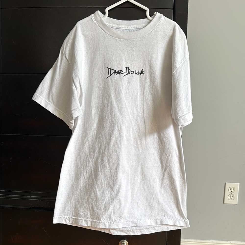 White Short Sleeve Crew Neck Tee